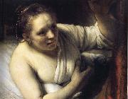 Rembrandt, Young Woman in Bed